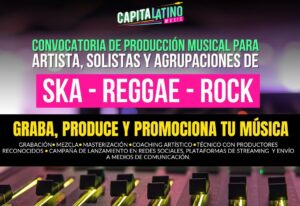 Read more about the article ¡Atención bandas! Capital Latino Music lanza convocatoria de producción musical