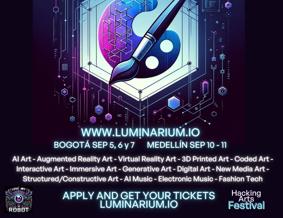 Read more about the article LUMINARIUM.IO invita a creativos a ser parte del futuro del arte audiovisual con IA